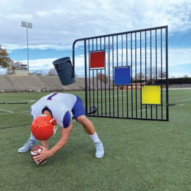 KING OF QB’S METAL NET in use