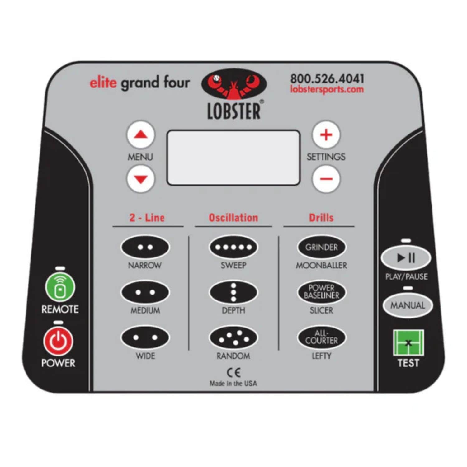 Lobster Sports Elite Grand Four Remote