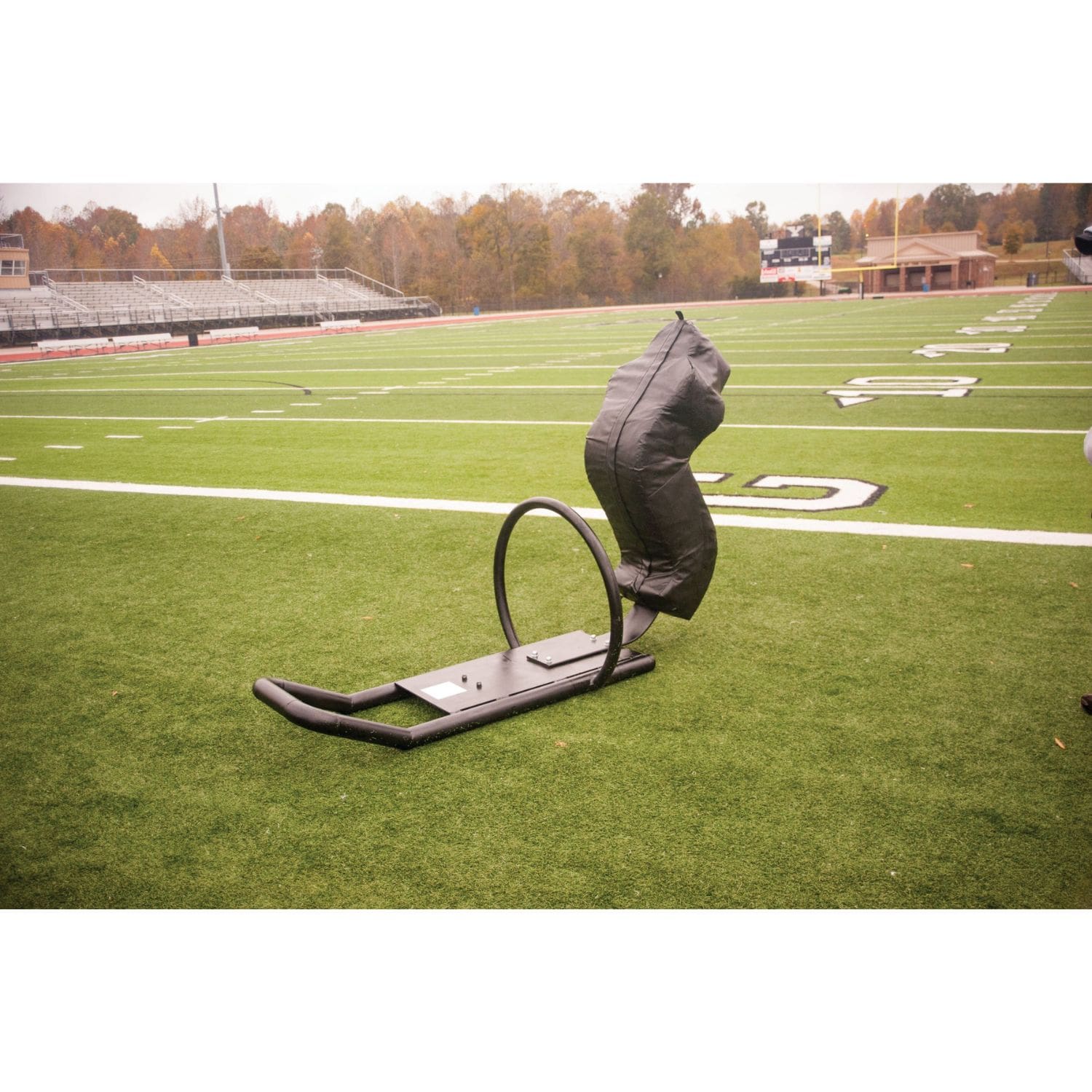 Rae Crowther S Pop Up Tackler - Realistic, Resetting Tackling Sled practicing black