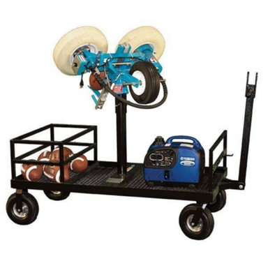 Rae Crowther Football Throwing Machine Cart with Wheels w/machine