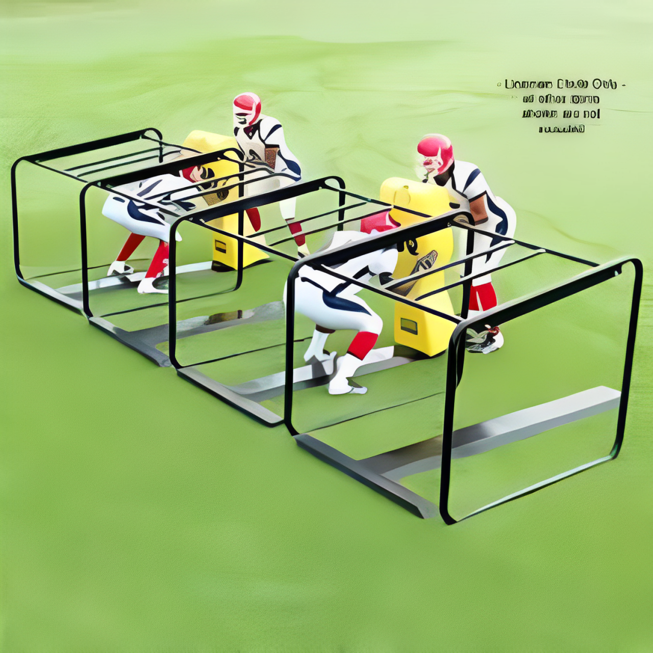 Rae Crowther Modular Chute Stalls illustration