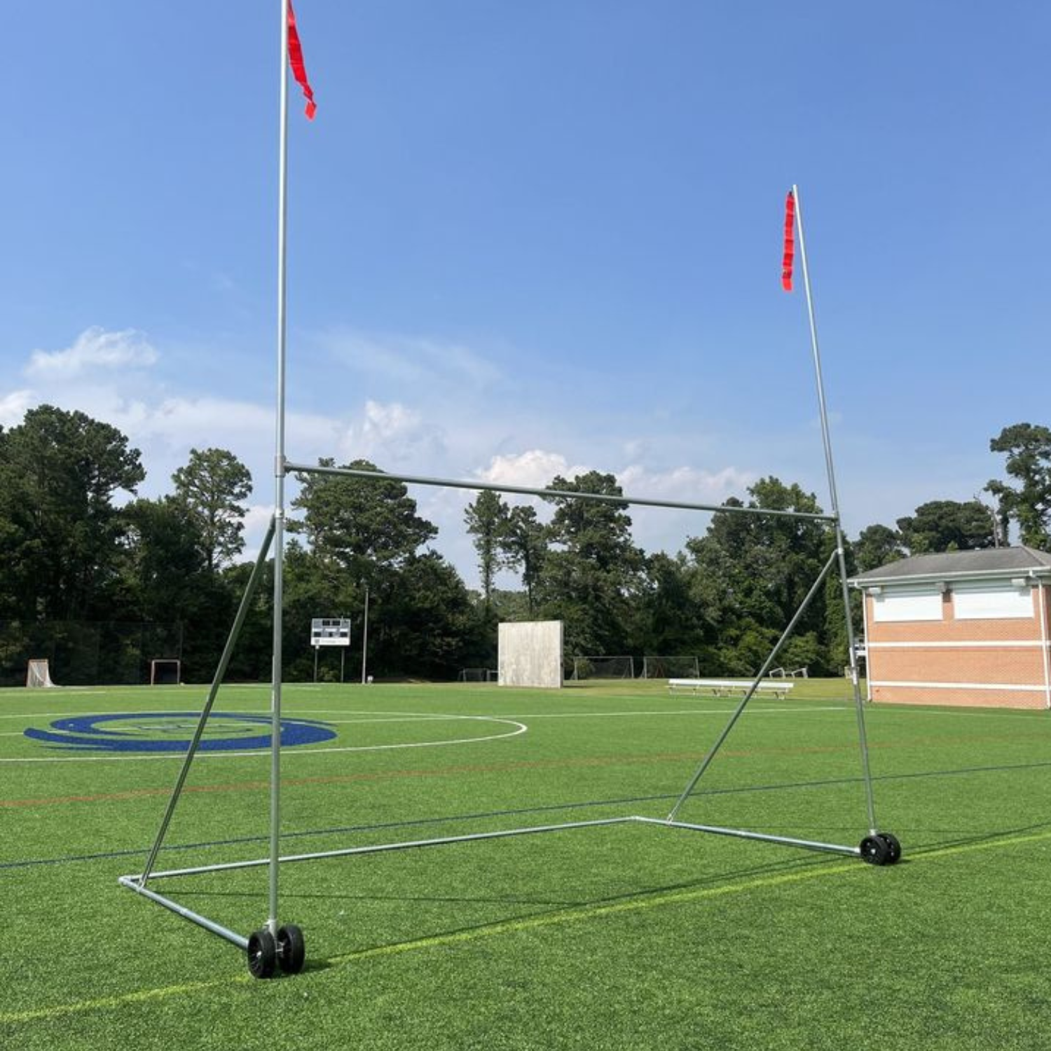 Rae Crowther Portable Goal Posts front view