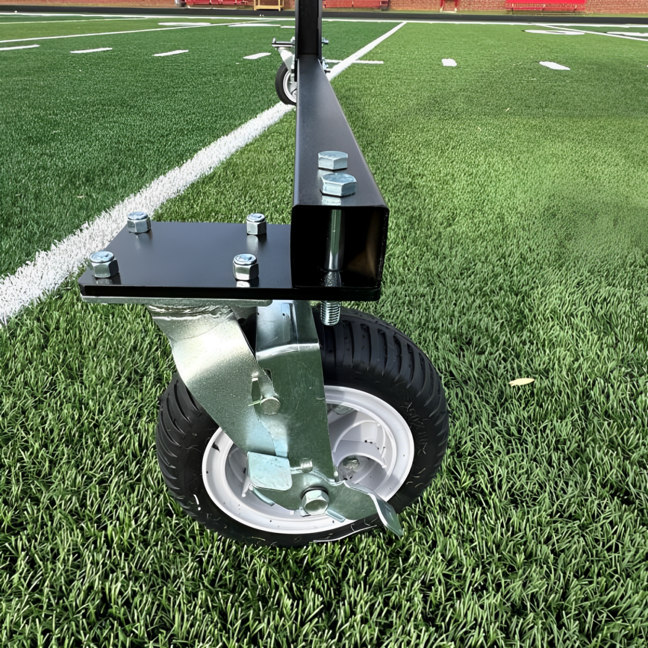 Rae Crowther Pro Portable QB Net with Multi Colored Pockets casters