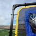 Rae Crowther Pro Portable QB Net with Multi Colored Pockets construction