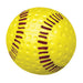 Sports Attack Dimpled Softball Seamed Polyurethane , Yellow 12”, Dozen