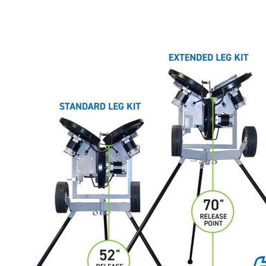 Sports Attack Set of 3 Hack Extended Legs - 67” (HB) for Hack Attack Baseball Pitching Machine